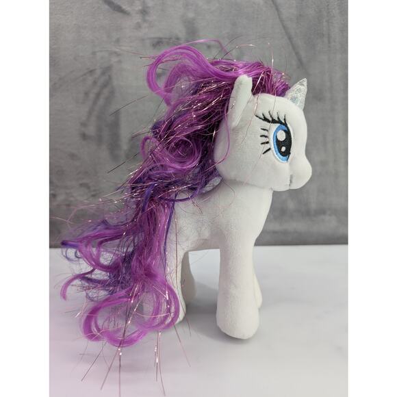 2 MLP soft plush Cheerilee 2007 & Sparkle Rarity 2017 unicorn my little pony - Picture 6 of 15